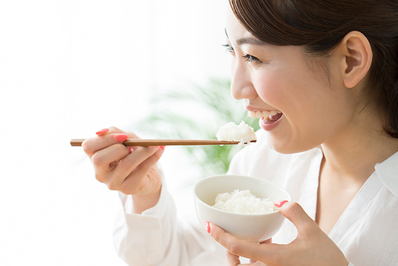 よく噛んで食べることも大切です